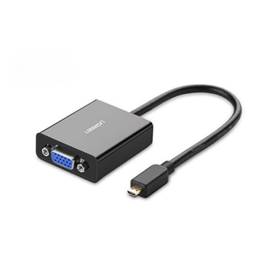 Cáp chuyển đổi Micro HDMI to VGA chính hãng Ugreen 40268 | Hàng chính hãng