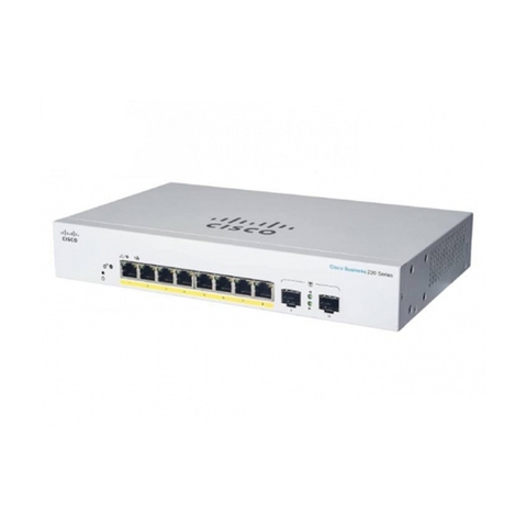 Thiết bị chuyển mạch Switch Cisco CBS220-8FP-E-2G-EU | Hàng chính hãng
