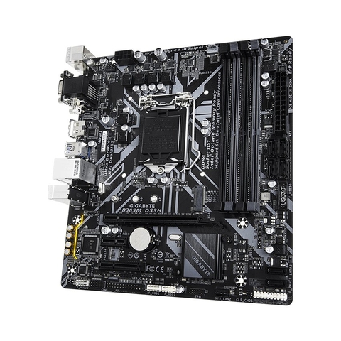Mainboard GIGABYTE B365M DS3H - Intel B365 Socket 1151 m-ATX 4 Khe RAM DDR4