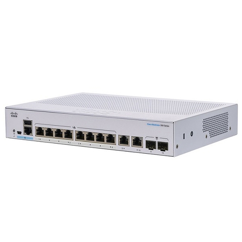 Thiết bị chuyển mạch Switch Cisco CBS350-8T-E-2G-EU | Hàng chính hãng