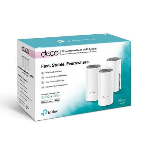 Bộ phát wifi TP-Link Deco E4 3-Pack | Hàng chính hãng