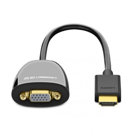 Cáp HDMI To VGA Ugreen 40253 (Không Hỗ trợ Audio) | Hàng chính hãng