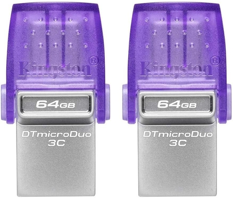 USB Kingston DataTraveler microDuo 3C 64GB | Hàng chính hãng