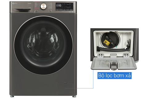 Máy giặt LG Inverter 14 kg FV1414S3P [FV1414S3P] MỚI 2023 | Hàng chính hãng