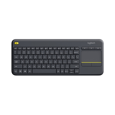 Bàn phím không dây Logitech K400 Plus (Đen) 920-007165 | Hàng chính hãng