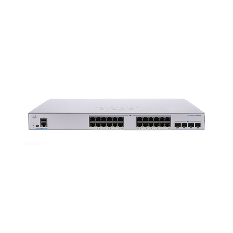 Thiết bị chuyển mạch Switch Cisco CBS350-24P-4G-EU | Hàng chính hãng
