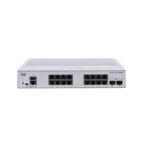Thiết bị chuyển mạch Switch Cisco CBS350-16T-E-2G-EU | Hàng chính hãng