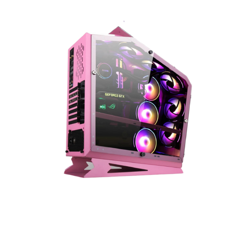 VỎ MÁY TÍNH SAMA TG-05 (PINK | 4 FAN LED RGB) | Hàng chính hãng