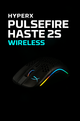 CHUỘT HYPERX PULSEFIRE HASTE II S WIRELESS
