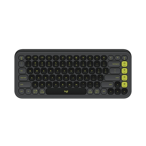 Bàn phím cơ không dây Logitech POP ICON Keys màu Đen - 920-013083 | Hàng chính hãng