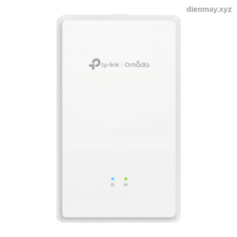 Access Point Wi-Fi 6 GPON Omada EAP625GP-Wall AX1800 ốp tường - Căn hộ, khách sạn dùng mạng cáp quang GPON cần Wi-Fi 6 ốp tường