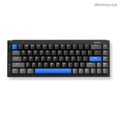 Bàn phím cơ từ tính MCHOSE Ace 68 Turbo HE Galaxy Orange (vỏ nhôm CNC, 16K) - Game thủ eSports FPS cần bàn phím từ tính phản hồi cực nhanh