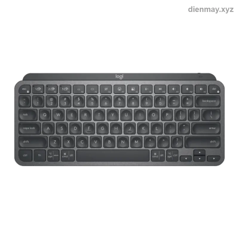 Bàn phím không dây Logitech MX Keys Mini màu Than chì (Graphite) - Dân văn phòng, người làm việc đa thiết bị