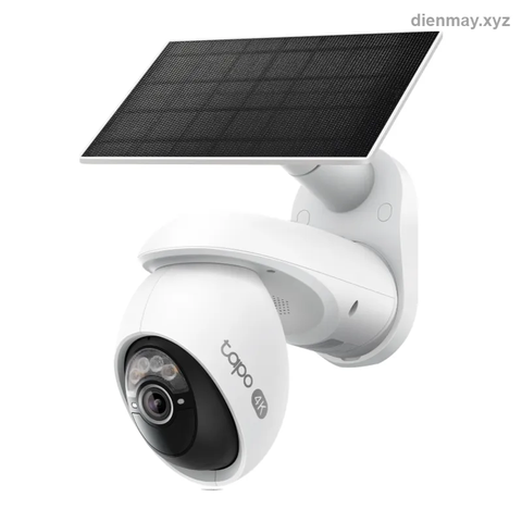 Bộ camera năng lượng mặt trời Tapo C660 Kit 4K 8MP xoay ngang/dọc - Nhà vườn, cổng nhà, kho bãi không có ổ điện gần camera