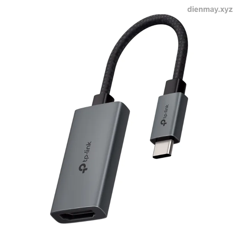 Bộ chuyển đổi USB Type-C sang HDMI 4K 60Hz TP-Link UA520C - Kết nối laptop, điện thoại USB-C với màn hình, TV, máy chiếu có cổng HDMI