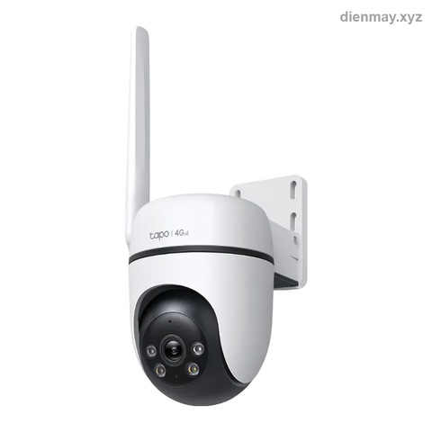 Camera 4G LTE ngoài trời quay quét Tapo C501GW 1080p cổng PoE - Công trình, nhà vườn, nơi chưa có Wi-Fi cần camera ngoài trời dùng mạng 4G
