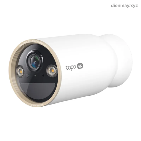 Camera dùng pin không dây Tapo C460 4K UHD pin 10000mAh - Nhà ở, cửa hàng cần camera 4K không dây dễ lắp đặt