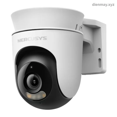 Camera Wi-Fi ngoài trời xoay/nghiêng Mercusys MC500 1080p - Sân vườn, cổng nhà, cửa hàng cần camera ngoài trời xoay/nghiêng 1080p