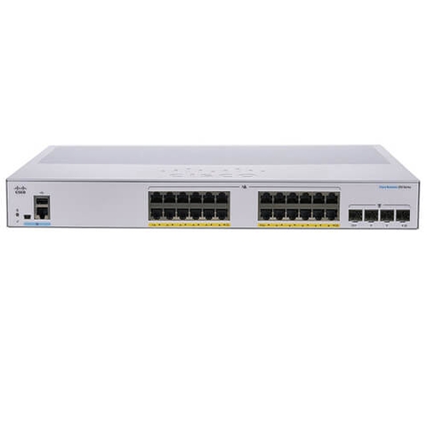 Thiết bị chuyển mạch Switch Cisco CBS250-24P-4X-EU | Hàng chính hãng