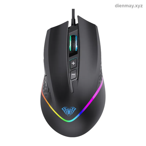 Chuột Gaming Có Dây AULA F805 Đen - Game thủ phổ thông, học sinh sinh viên