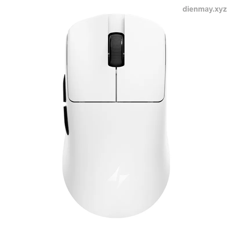 Chuột gaming không dây ATK F1 V3 Ultimate+ Trắng - Game thủ FPS/eSports cần chuột siêu nhẹ, phản hồi nhanh