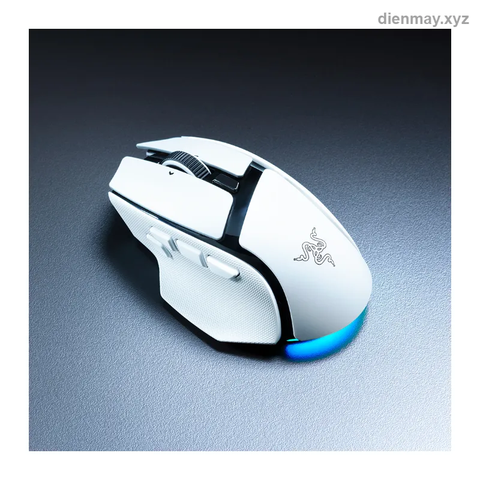 Chuột Không Dây Razer Basilisk V4 HyperSpeed Trắng - Nhẹ, Pin Lâu
