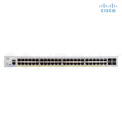 Cisco CBS250-48P-4G-EU Smart 48-port GE, PoE 370W, 4x1G SFP+ | Hàng chính hãng