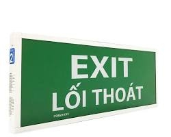 Đèn Exit Thoát Hiểm 1 Mặt Chất Lượng Cao