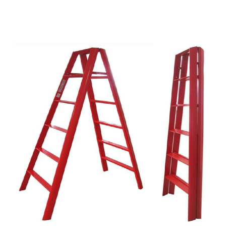 Thang nhôm chữ A 12 bậc Advindeq AV306 (Red) | Hàng chính hãng