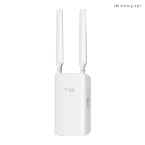 Gateway 4G+ Cat6 Omada ER703WP-4G-Outdoor AX3000 IP55 PoE - Công trình, kho bãi ngoài trời cần gateway 4G kèm Wi-Fi và cấp PoE