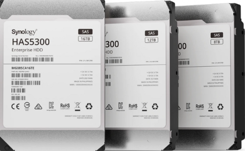 Ổ cứng HDD Synology HAS5300 16TB 3.5 inch 7200rpm, SAS 12 Gb/s (HAS5300-16T) | Hàng chính hãng