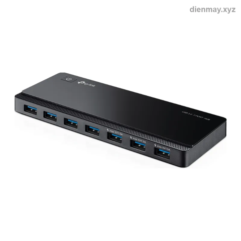 Hub USB 3.0 7 cổng sạc nhanh TP-Link UH700 chống sốc điện - Bàn làm việc cần kết nối nhiều thiết bị USB và sạc nhanh điện thoại