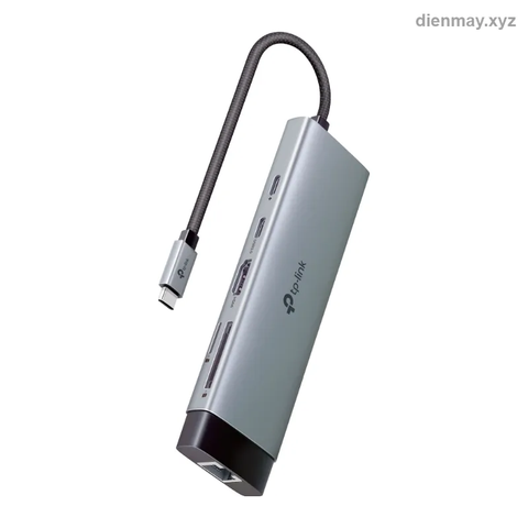 Hub USB Type-C 9 cổng TP-Link UH9120C HDMI 4K, PD 100W, LAN - Laptop, MacBook, máy tính bảng cần mở rộng cổng kết nối khi làm việc