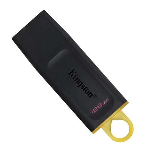 USB Kingston DataTraveler Exodia 128GB USB 3.2 Gen 1 (Black + Yellow) | Hàng chính hãng
