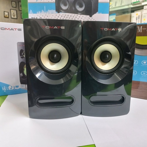 Loa vi tính, Loa máy tính 2.0 để bàn TOMATE TM-8 | Hàng chính hãng