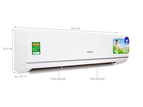 Điều hòa Sanyo 2 chiều 9000 BTU SAP-KCRV9YGS