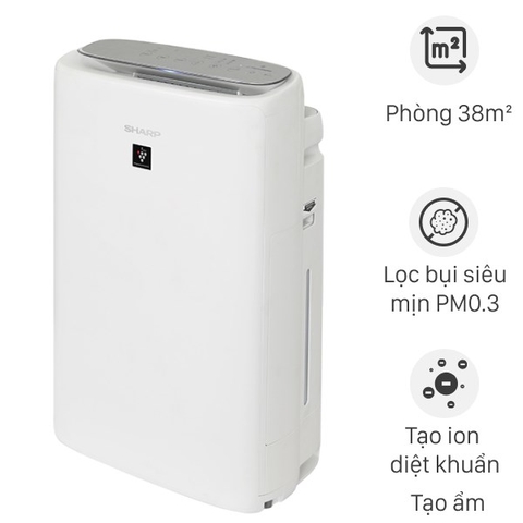 Máy lọc không khí và tạo ẩm sharp KI-N50V-W | Hàng chính hãng