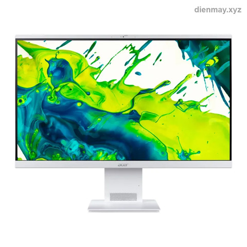 Máy tính All-in-One Acer Aspire S27B (Core Ultra 5 125H/8GB DDR5/512GB SSD/27 FHD/Windows 11 Home) Trắng