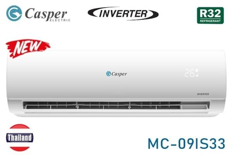 Điều hòa Casper inverter 1 chiều 9000 BTU MC-09IS33 Model Mới 2022 | Hàng chính hãng