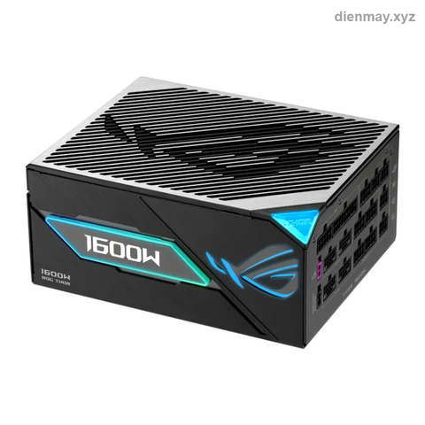 Nguồn máy tính ASUS ROG Thor 1600W Titanium III EVO 80 Plus Titanium ATX 3.1 - Hệ thống gaming/workstation cao cấp với card đồ họa đầu bảng