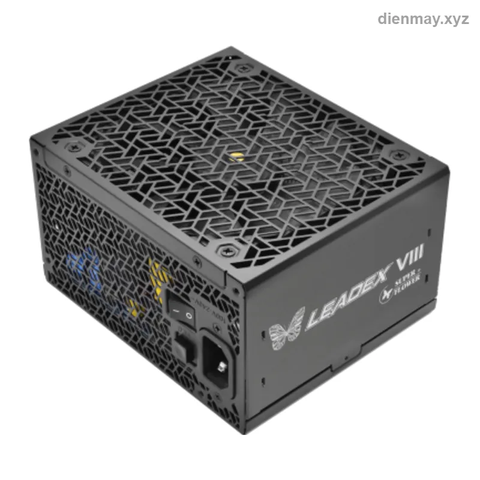 Nguồn máy tính Super Flower LEADEX VIII Platinum PRO 1200W ATX 3.1 Trắng (SF-1200F14SP) - Dàn PC gaming/đồ họa cao cấp dùng card đồ họa công suất lớn