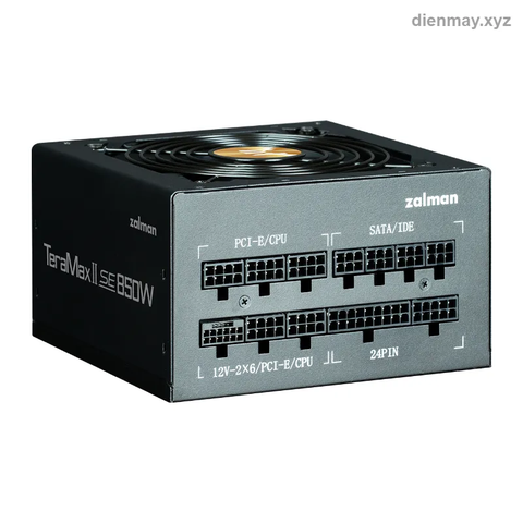 Nguồn máy tính Zalman TeraMax II SE 850W 80 Plus Gold ATX 3.1 (ZM850-TMX2SE) - PC gaming tầm trung - cao cấp dùng card đồ họa đời mới