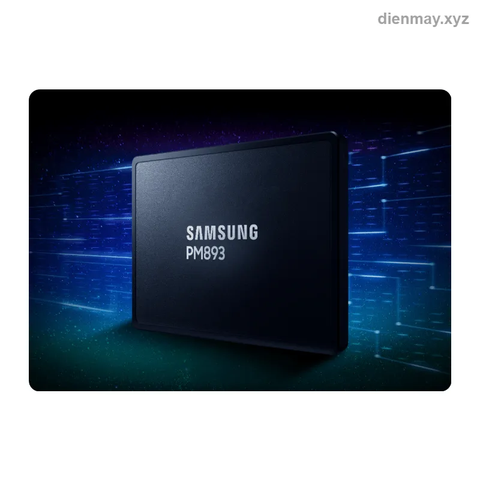 Ổ SSD Samsung PM893 960GB Cho Máy Chủ, Máy Trạm - Bền Bỉ, Chống Mất Dữ Liệu
