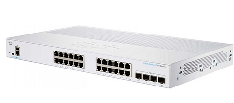 Thiết Bị Mạng Cisco CBS350 Managed 24-Port GE, 4x10G SFP+ - CBS350-24T-4X-EU | Hàng chính hãng