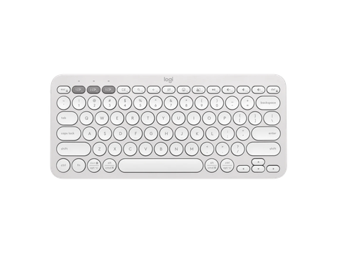Bàn phím Bluetooth Logitech Pebble Key 2 K380S (trắng)_ 920-011754 | Hàng chính hãng