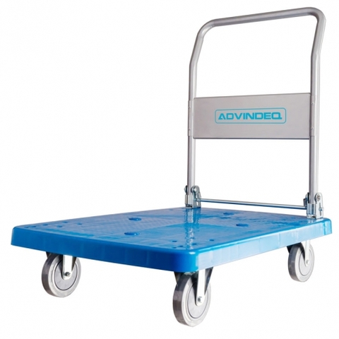 Xe Đẩy 4 Bánh Sàn Nhựa Advindeq PT-300 Tải Trọng 300kg | Hàng chính hãng