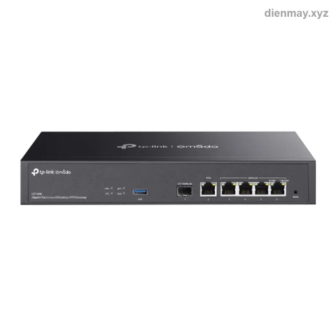 Router VPN Gigabit Omada ER7406 rackmount/để bàn 150.000 phiên - Văn phòng, chi nhánh cần router VPN Gigabit ổn định