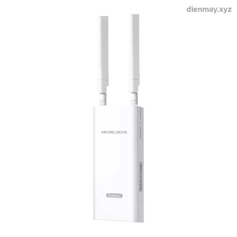 Router Wi-Fi 4G LTE ngoài trời Mercusys MB118-4G chuẩn N 300Mbps - Công trình, trạm camera, nhà xưởng ngoài trời cần internet SIM 4G