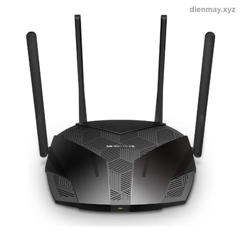 Router Wi-Fi 6 băng tần kép Mercusys MR80X AX3000 - Gia đình nhiều thiết bị cần Wi-Fi tốc độ cao, chơi game và xem 4K
