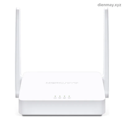 Router Wi-Fi Mercusys MW302R chuẩn N 300Mbps đa chế độ - Phòng ở, căn hộ nhỏ, nhu cầu lướt web cơ bản